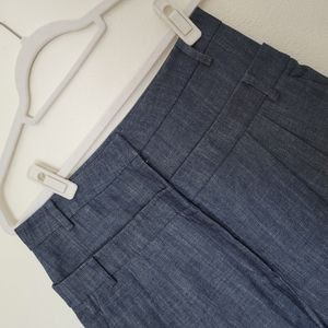 Tibi Wide Leg Double Waist Pants